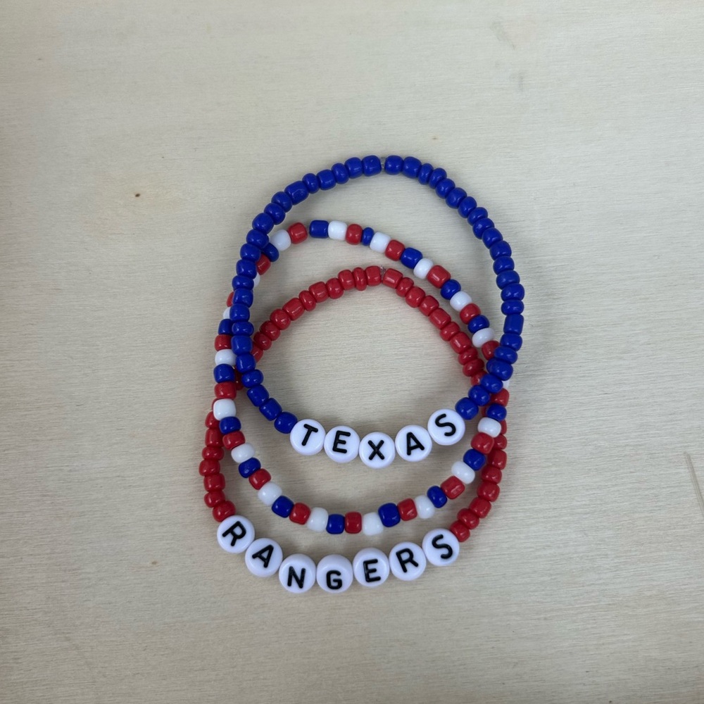 Texas Rangers Bracelets